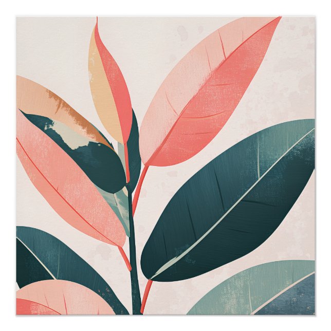 Elegance Botanic Poster (Front)