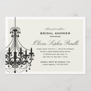 ELEGANCE BRIDAL SHOWER INVITATION