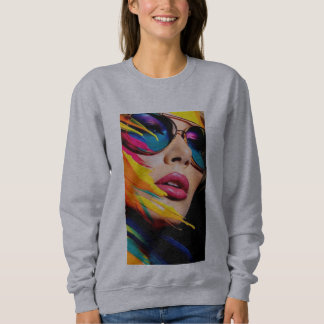Elegance Embodied" Sweatshirt