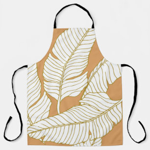 Elegance Floral: Abstract Pattern Background. Apron