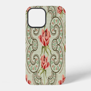 Elegance Floral: Vintage Seamless Background. iPhone 12 Case
