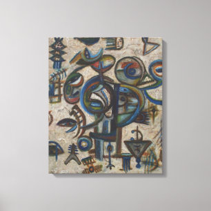 Elegance in Chaos Canvas Print