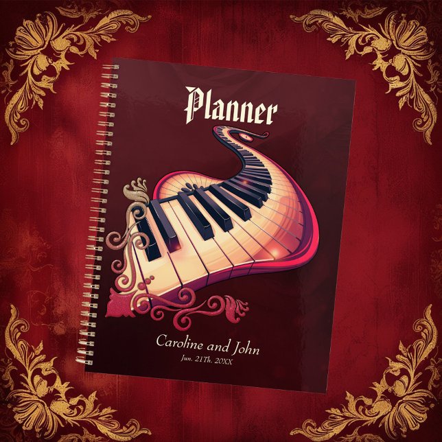 Elegance in motion, the curved piano.  planner (Creator Uploaded)