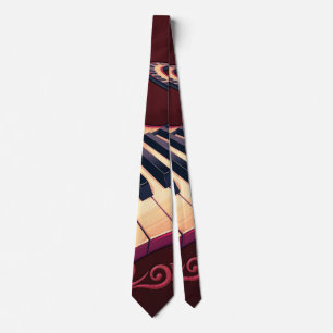 Elegance in motion, the curved piano. tie