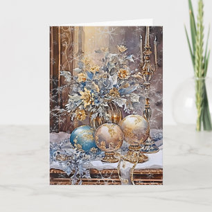 Elegance in Season's Splendour Card