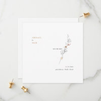 Elegance in Simplicity Carmel Square Save the Date