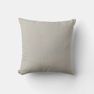 ELEGANCE Leopard Grey Gold HAMPTONS STYLE CUSHION