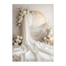 Elegance of Imagination: A Luxurious Wedding Backd