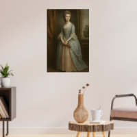 "Elegance of the Era | 1700s British Lady Portrait