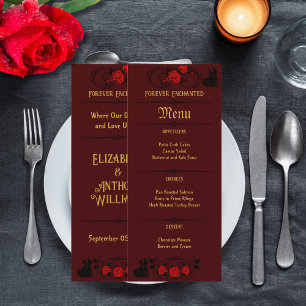 Elegance on a Plate: Customisable Wedding Menu
