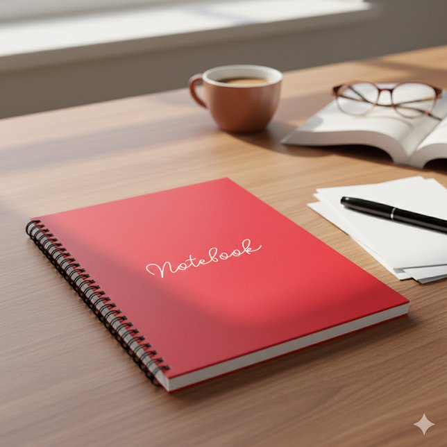 Elegance on Every Page: Branded 8.5" x 11"  Notebook (Creator Uploaded)
