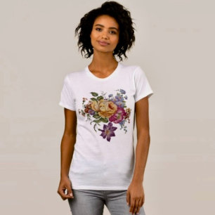 Elegance: Porcelain-Inspired T-Shirt