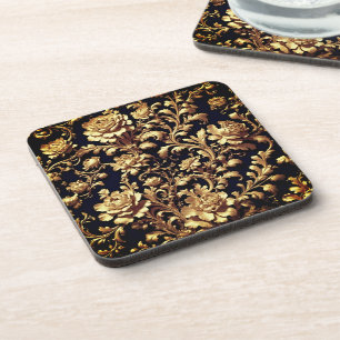 Elegance Redefined: Flemish Baroque Floral Coaster