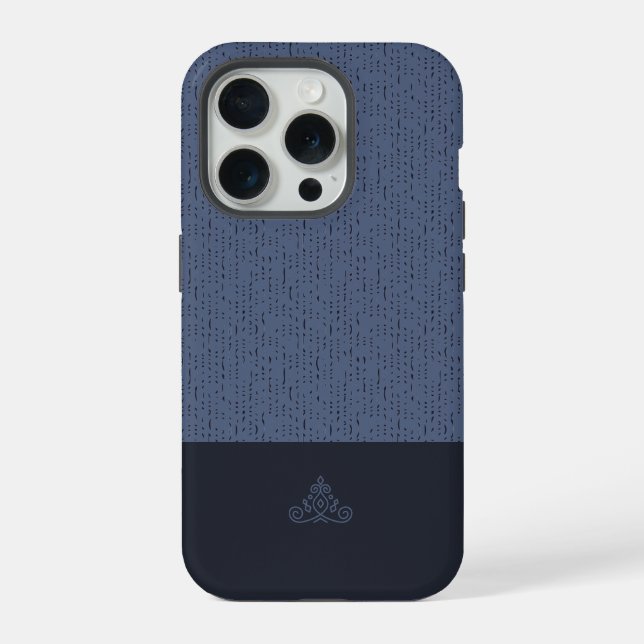Elegance Series - Midnight Breeze iPhone Case (Back)