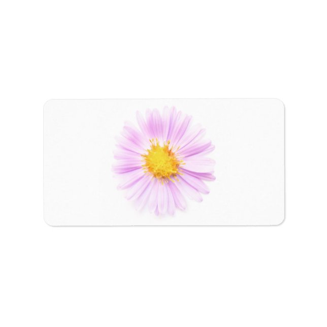 Elegance single flower label (Front)