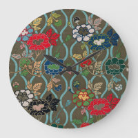 Elegance Unveiled: Japanese Vintage Floral Pattern