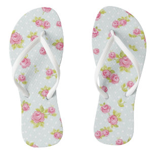 Elegance wallpaper pattern of pink roses 4 jandals