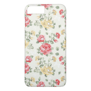 Elegance wallpaper pattern of pink roses Case-Mate iPhone case