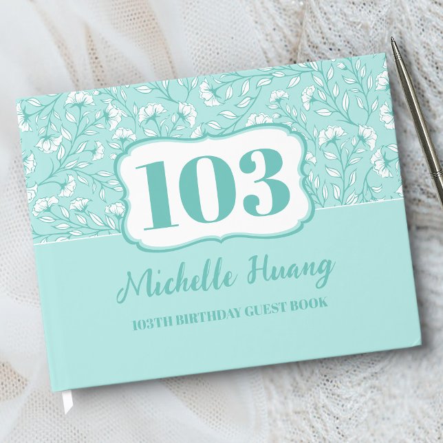 Elegant 100th Birthday Guest Book (Creator Uploaded)