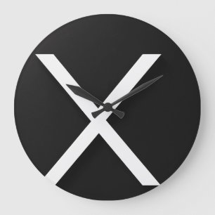 Elegant 10.75" Round Acrylic Wall Clock