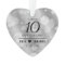 Elegant 10th Tin Wedding Anniversary Acrylic