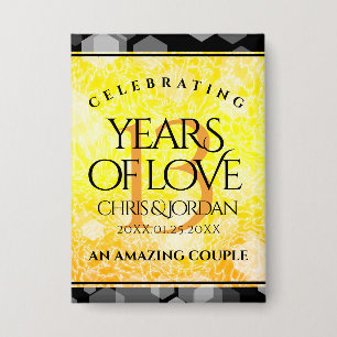 Elegant 13th Citrine Wedding Anniversary