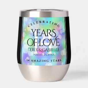 Elegant 14th Opal Wedding Anniversary Celebration