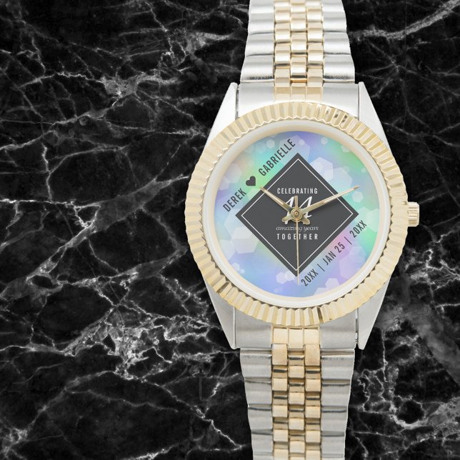 Elegant 14th Opal Wedding Anniversary Celebration Watch (Creator Uploaded)
