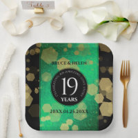 Elegant 19th Jade Wedding Anniversary Celebration