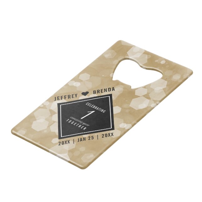 Elegant 1st Paper Wedding Anniversary (Front Angled)