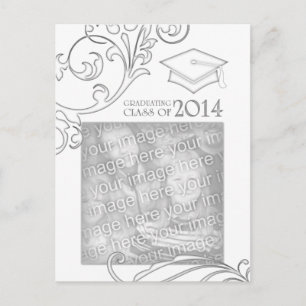 elegant 2014 graduation announcement