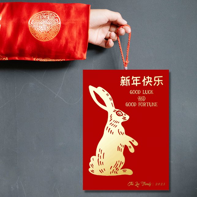 Elegant 2023 Chinese New Year of The Rabbit Photo (Creator Uploaded)
