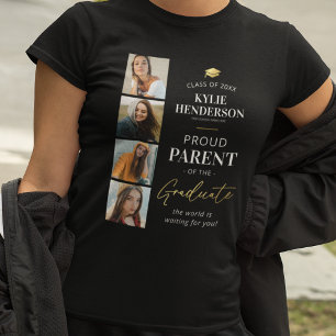Elegant 2025 Graduation Photo T-Shirt