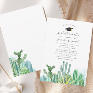 Elegant 2026 Grad Graduation Party Invitation