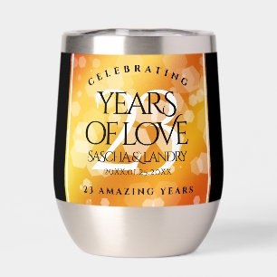 Elegant 23rd Imperial Topaz Wedding Anniversary