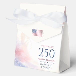 Elegant 250th American Independence Day 4th July Favour Box