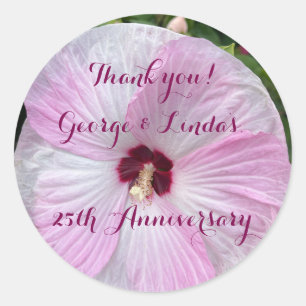 Elegant, 25th Anniversary, Classic Sticker