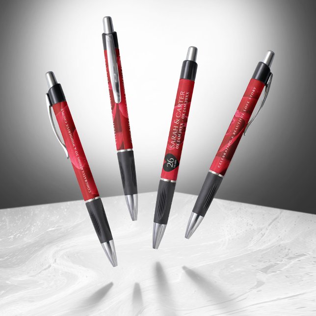 Elegant 26th Rose Wedding Anniversary Celebration (Elegant 26th Rose Wedding Anniversary Pen Cover Photo)