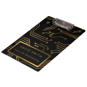 Elegant 2in1 Luxury Professional Business Card & Clipboard