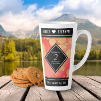 Elegant 2nd Garnet Wedding Anniversary