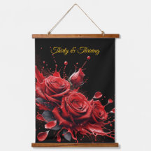 Elegant 30th Birthday - Roses in Bloom