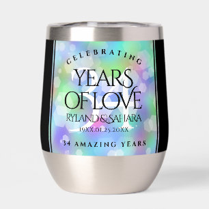 Elegant 34th Opal Wedding Anniversary Celebration