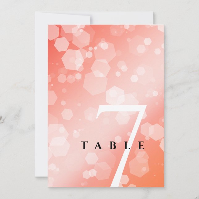 Elegant 35th Coral Wedding Anniversary Invitation (Front)