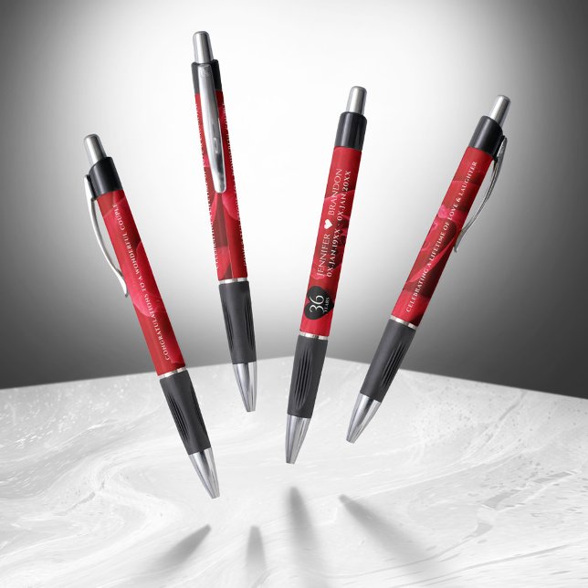 Elegant 36th Rose Wedding Anniversary Celebration (Elegant 36th Rose Wedding Anniversary Pen Cover Photo)