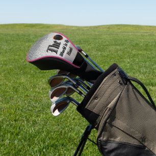 Elegant 3D AMOLED and Subtle Pattern Design - Golf Head Cover