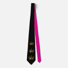 Elegant 3D Golden 3 Crown on Black