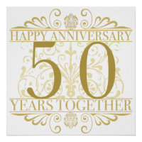 Elegant 50th Anniversary