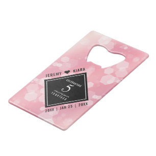 Elegant 5th Rose Quartz Wedding Anniversary