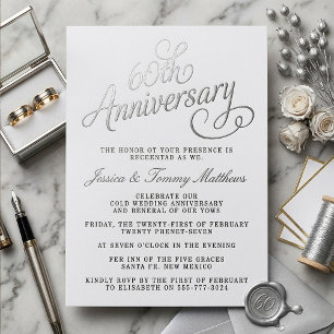 Elegant 60th Diamond Wedding Anniversary Real