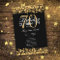 Elegant 70th Birthday Party Program Gold w/ Menu